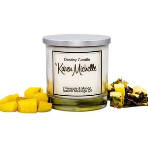Pineapple & Mango Massage Oil Destiny Candle